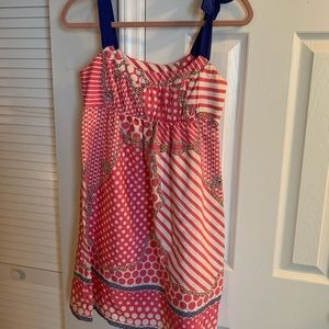Tibi patterned dress